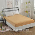 Factory price 100% Cotton twin size hotel solid color Mattress Pad